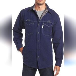 Columbia heat wool blend shirt jacket size S